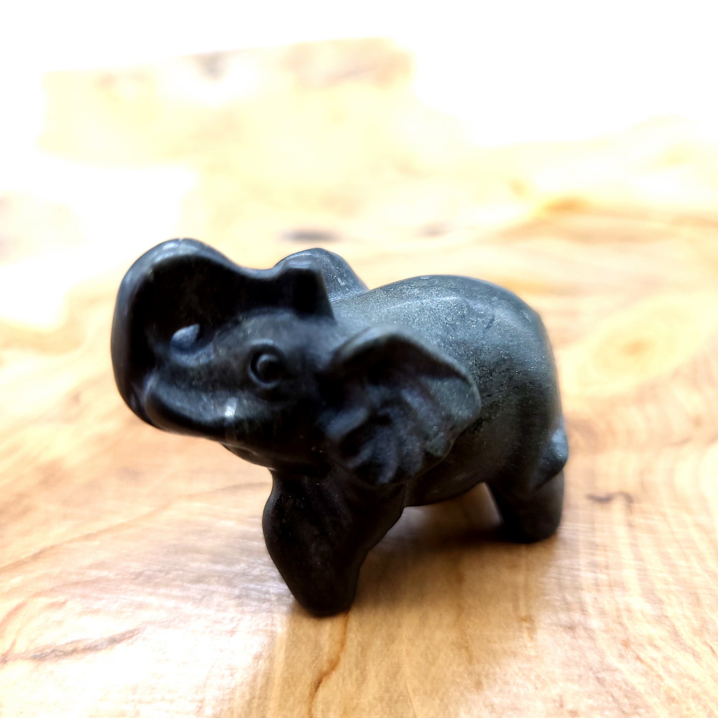 PETITS ÉLÉPHANTS ANIMAUX EN PIERRES AU CHOIX - SCULPTURES UNIQUES & ARTISANALES