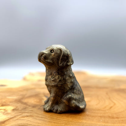 DIVERS PETITS CHIENS ANIMAUX EN PIERRES AU CHOIX - SCULPTURES UNIQUES & ARTISANALES