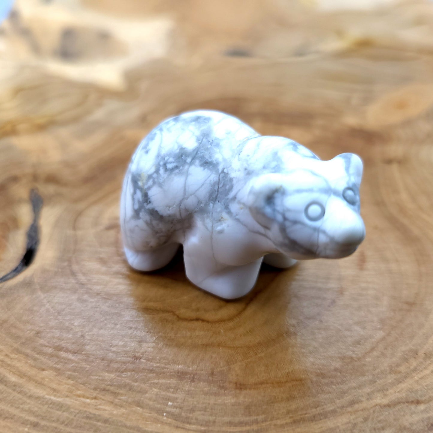 PETITS OURS ANIMAUX EN PIERRES ET FORMES AU CHOIX - SCULPTURES UNIQUES & ARTISANALES