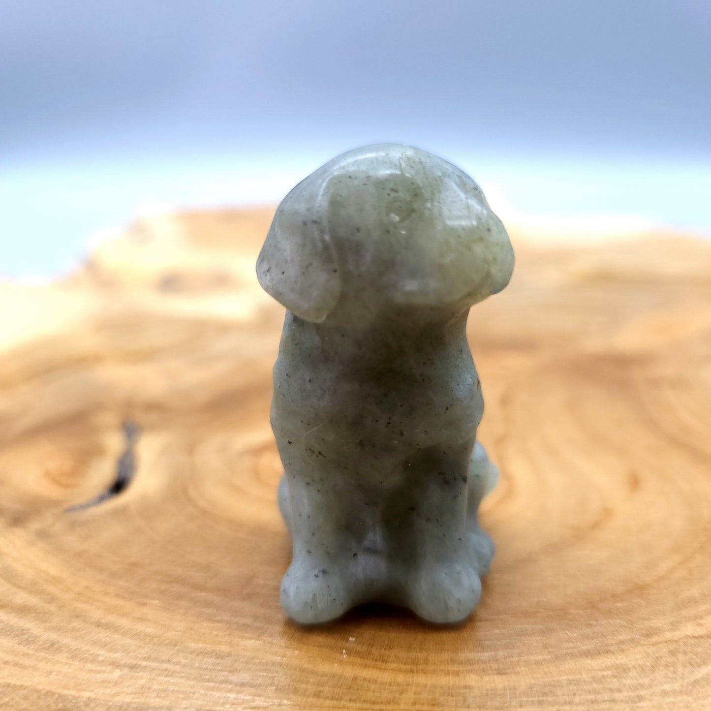 DIVERS PETITS CHIENS ANIMAUX EN PIERRES AU CHOIX - SCULPTURES UNIQUES & ARTISANALES