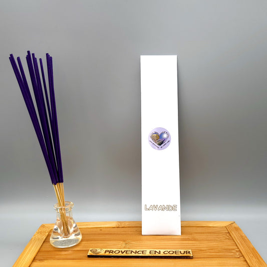 DIVERS BÂTONS ENCENS (Lavande, vanille, fraise, pèche, coco, cerisiers…) – ARTISANAUX & NATURELS