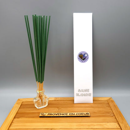 DIVERS BÂTONS ENCENS PURIFIANTS (Sauge blanche, bois de santal et Lavande) - ARTISANAUX & NATURELS