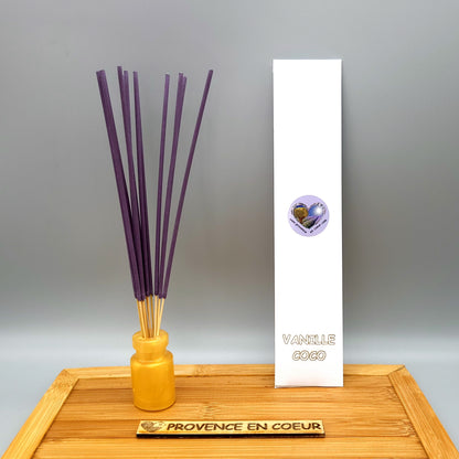 DIVERS BÂTONS ENCENS (Lavande, vanille, fraise, pèche, coco, cerisiers…) – ARTISANAUX & NATURELS