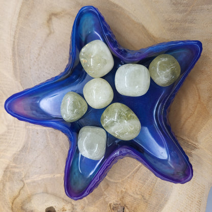 CITRINE EN PETITES PIERRES POLIES ET BRUTES