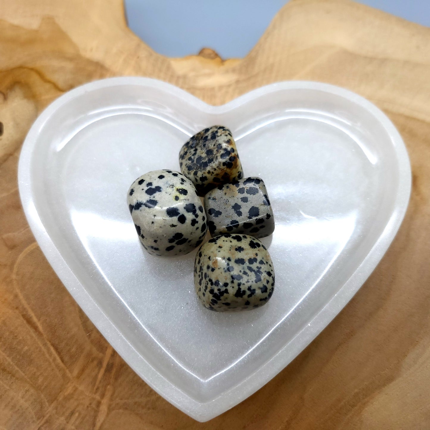 JASPE DALMATIEN EN PETITES PIERRES POLIES ET BRUTES