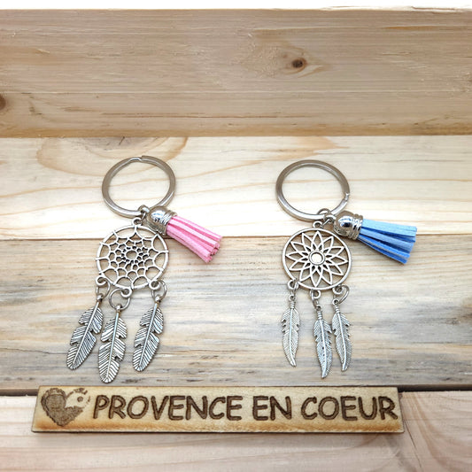 GRANDS PORTE-CLÉS + PENDENTIFS ATTRAPES RÊVES - BIJOUX DE SACS + BRELOQUES FANTAISIES 2 MODÈLES au CHOIX
