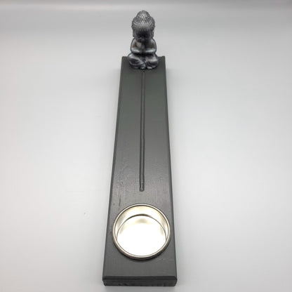 DIVERS SUPPORTS ENCENS " 3 en 1 " EN BOIS + COUPELLE MÉTAL BOUGIES & DÉCO RÉSINE 3D - UNIQUES, ORIGINAUX & ARTISANAUX