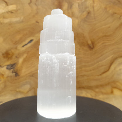 TOURS A ÉTAGES EN PIERRE SÉLÉNITE – 3 TAILLES UNIQUES, ORIGINALES & ARTISANALES