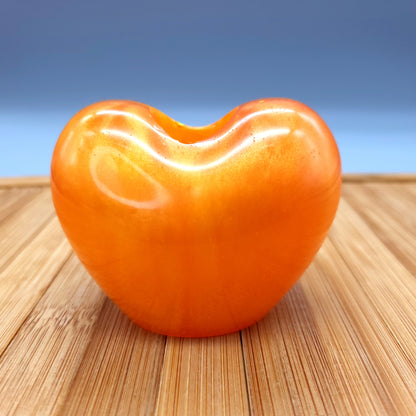 GRANDS CŒURS EN BOUGEOIRS, SUPPORTS À BOUGIES 3D RELIEFS EN RÉSINE AU CHOIX - DÉCORATIONS UNIQUES, ARTISANALES & ORIGINALES