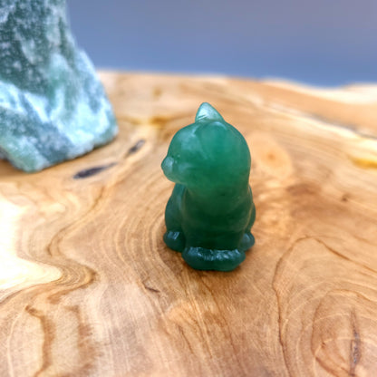 DIVERS PETITS CHATS ANIMAUX EN PIERRES AU CHOIX - SCULPTURES UNIQUES & ARTISANALES