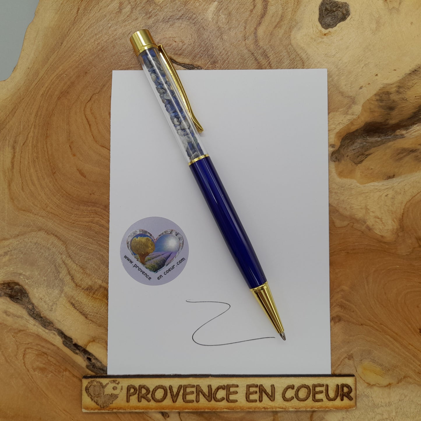 DIVERS STYLOS à BILLES EN PIERRES SEMI-PRÉCIEUSES (base métal doré...) - COULEURS & PIERRES AU CHOIX