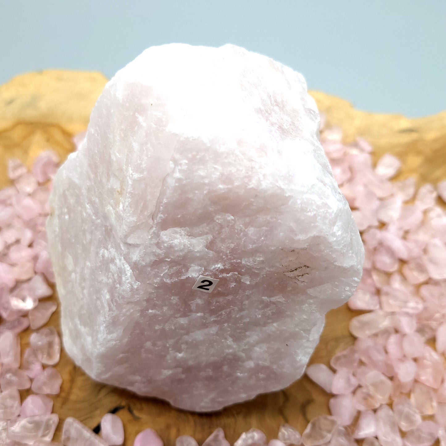 GRANDES PIERRES EN QUARTZ ROSE - BRUTES, SEMI-PRÉCIEUSES & UNIQUES AU CHOIX