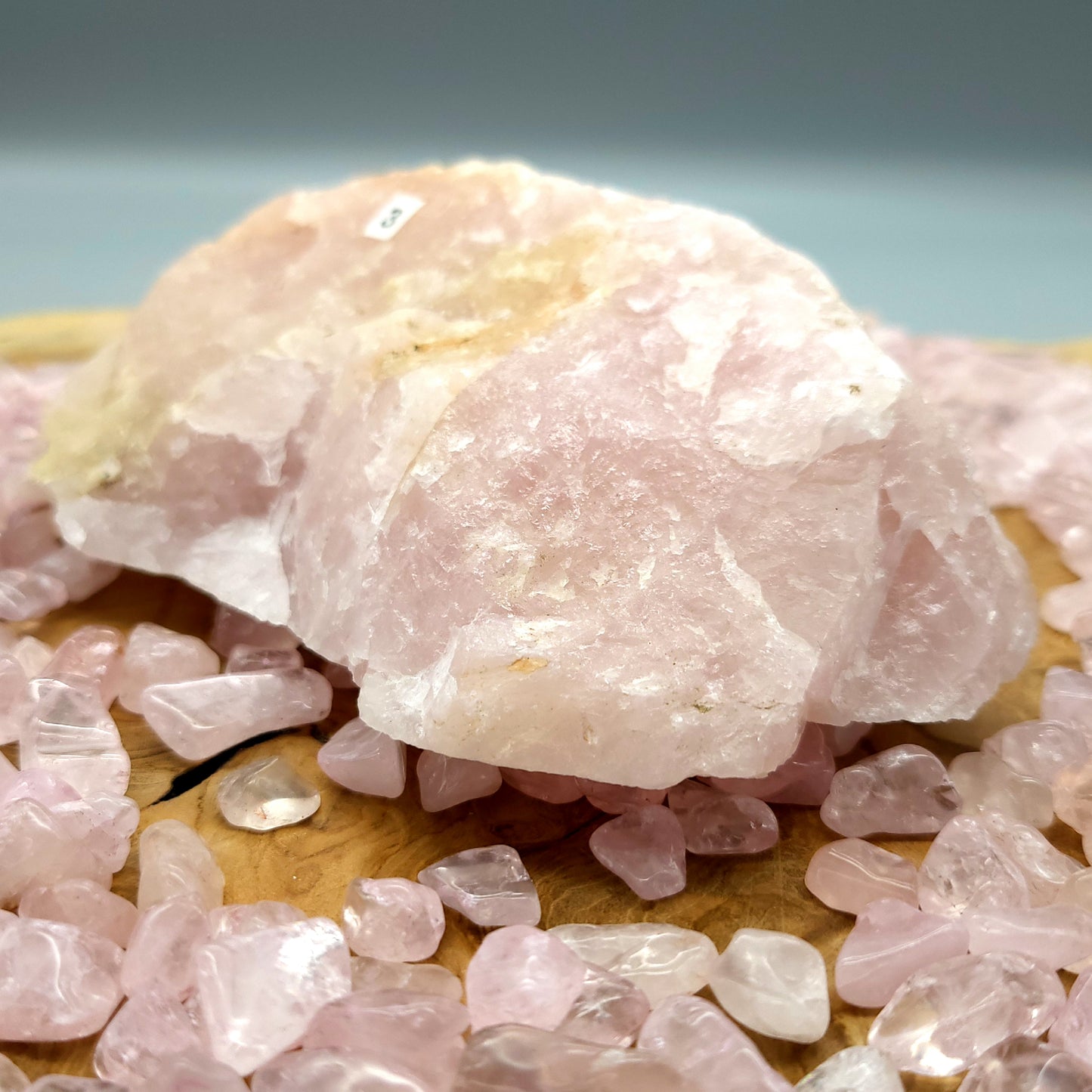 GRANDES PIERRES EN QUARTZ ROSE - BRUTES, SEMI-PRÉCIEUSES & UNIQUES AU CHOIX
