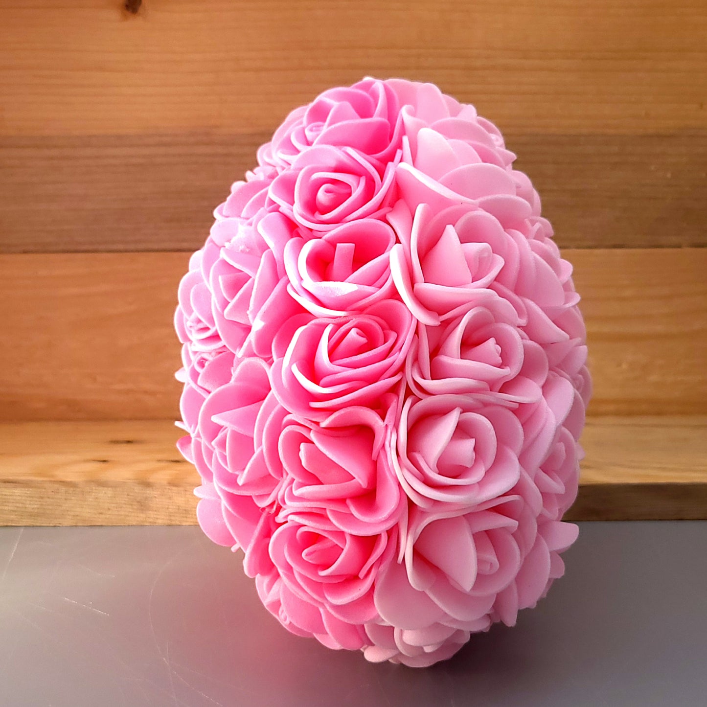 COEURS DÉCORATIONS EN FLEURS DE ROSES - MODÈLES UNIS OU BICOLORES AU CHOIX - UNIQUES, ORIGINAUX & ARTISANAUX