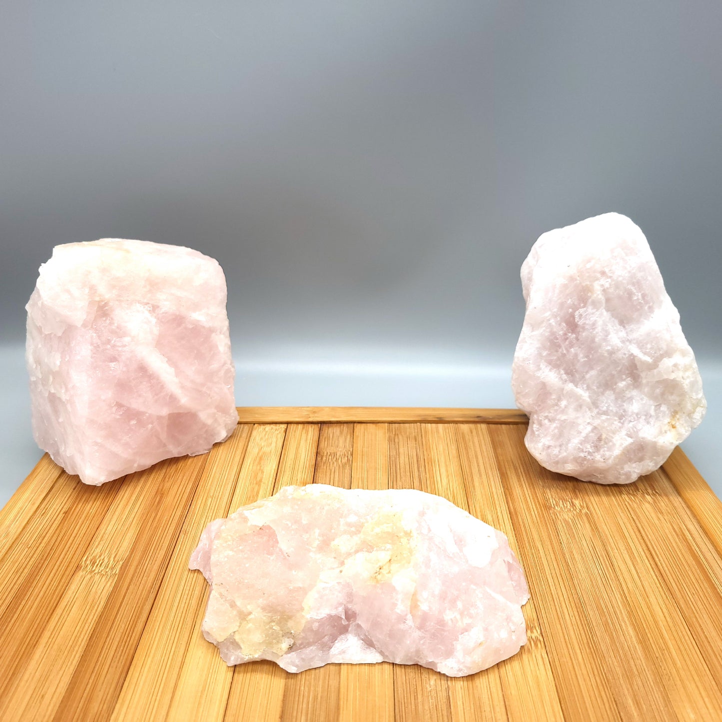 GRANDES PIERRES EN QUARTZ ROSE - BRUTES, SEMI-PRÉCIEUSES & UNIQUES AU CHOIX
