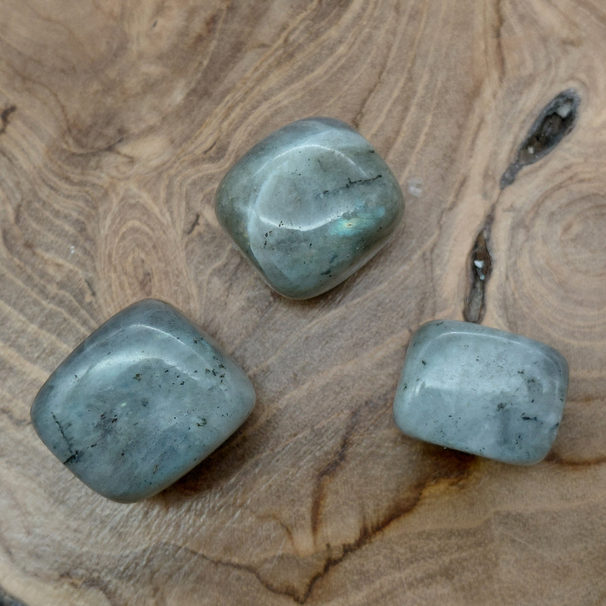 LABRADORITE SMALL POLISHED AND ROUGH STONES