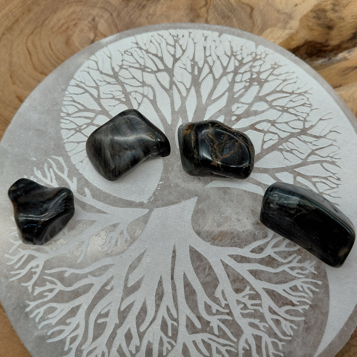 OEIL DE FAUCON EN PETITES PIERRES POLIES ET/OU BRUTES