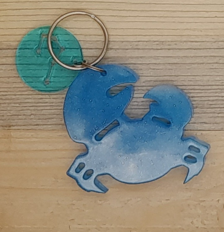 PORTES CLÉS " BLEUS " SIGNES ASTROLOGIQUES DU ZODIAQUE + CONSTELLATIONS - BIJOUX DE SAC FANTAISIES ORIGINAUX, UNIQUES & ARTISANAUX