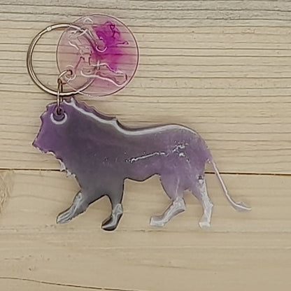 PORTES CLÉS " VIOLETS NOIRS " SIGNES ASTROLOGIQUES DU ZODIAQUE + CONSTELLATIONS - BIJOUX DE SAC FANTAISIES ORIGINAUX, UNIQUES & ARTISANAUX