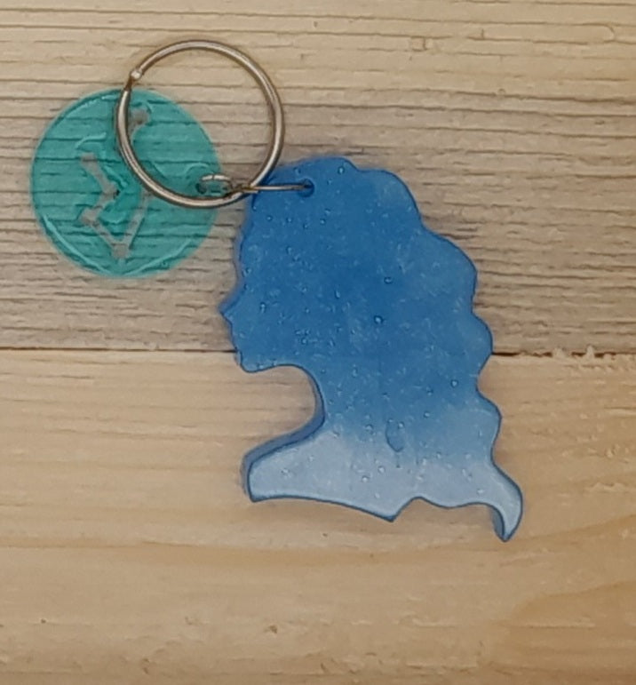 PORTES CLÉS " BLEUS " SIGNES ASTROLOGIQUES DU ZODIAQUE + CONSTELLATIONS - BIJOUX DE SAC FANTAISIES ORIGINAUX, UNIQUES & ARTISANAUX