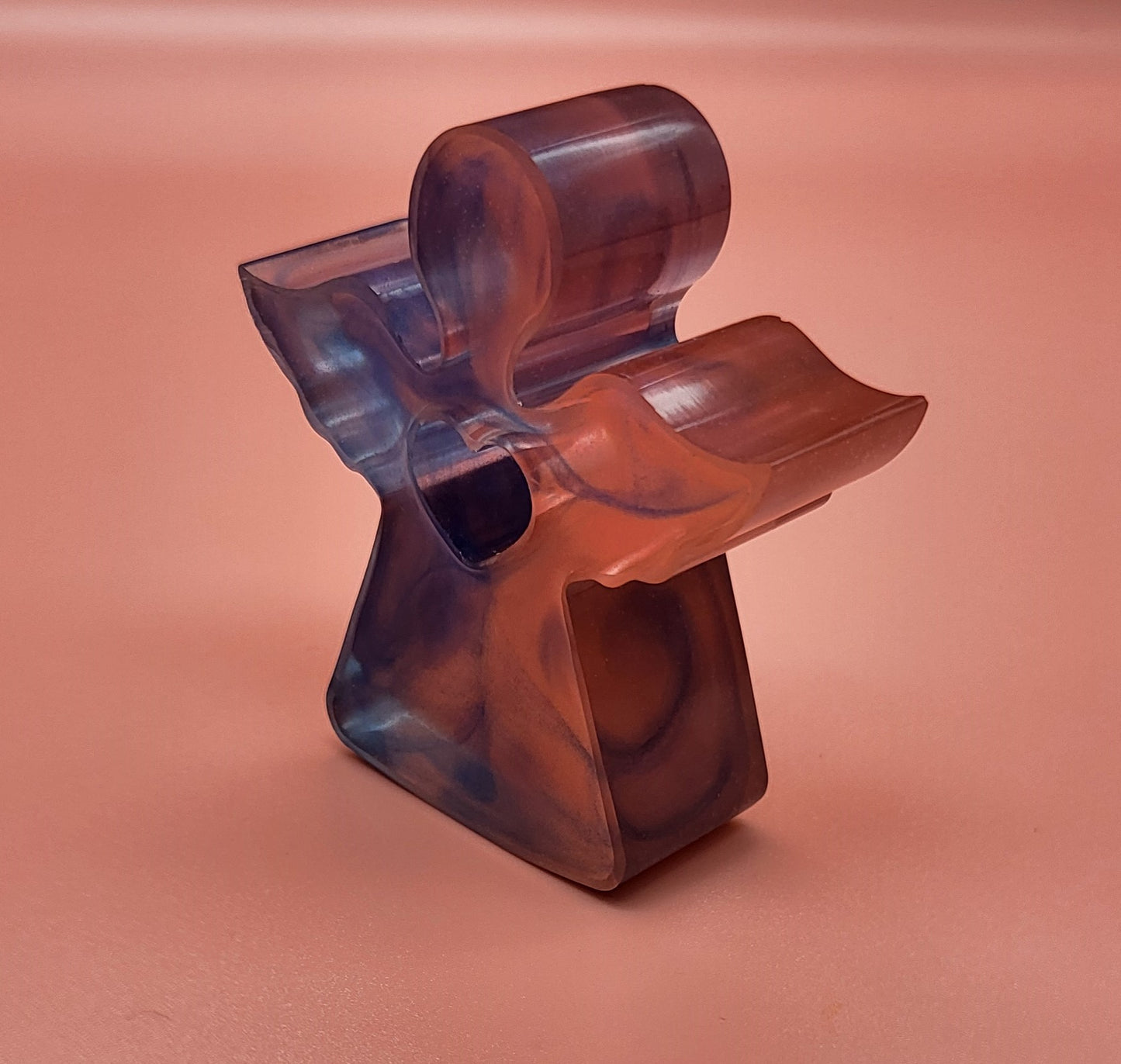 ANGE COEUR À BASCULE EN 3D EN RÉSINE - DIVERS COLORIS UNIQUES, ARTISANAUX & ORIGINAUX