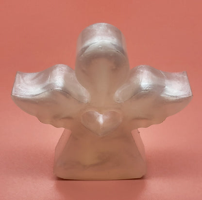 ANGE COEUR À BASCULE EN 3D EN RÉSINE - DIVERS COLORIS UNIQUES, ARTISANAUX & ORIGINAUX