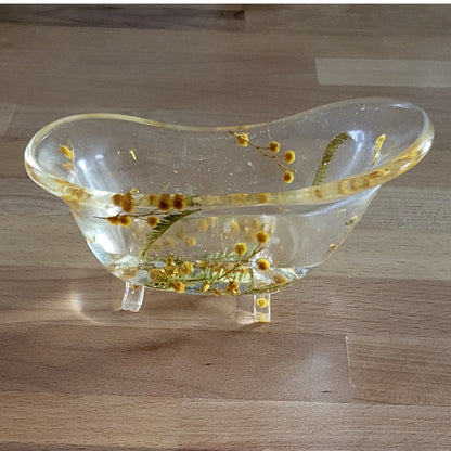 BAIGNOIRE SABOT Collection « ESPRIT NATURE » SUPPORT SAVONS en 3D - DIVERS MODÈLES UNIQUES, ORIGINAUX & ARTISANAUX