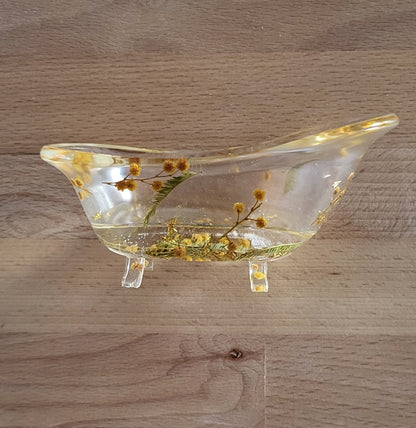 BAIGNOIRE SABOT Collection « ESPRIT NATURE » SUPPORT SAVONS en 3D - DIVERS MODÈLES UNIQUES, ORIGINAUX & ARTISANAUX