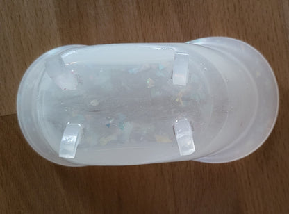 BAIGNOIRE SABOT Collection « EN TOUTE TRANSPARENCE » SUPPORT SAVONS en 3D - DIVERS MODÈLES UNIQUES, ORIGINAUX & ARTISANAUX