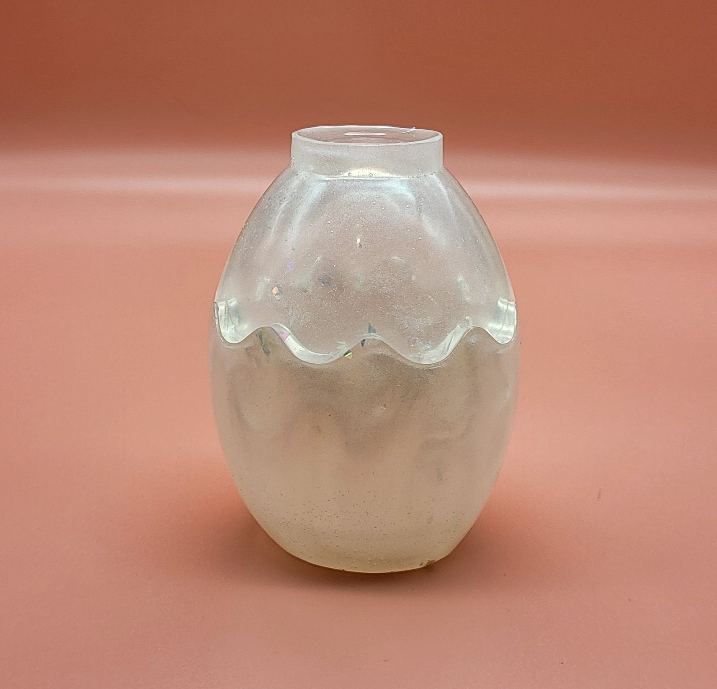 DÉCO BOITE 2 COQUILLES D'OEUF 3D POUR SAVONS, BOUGIES, BIJOUX, CACTUS…EN RÉSINE - DIVERS MODÈLES UNIQUES, ORIGINAUX & ARTISANAUX