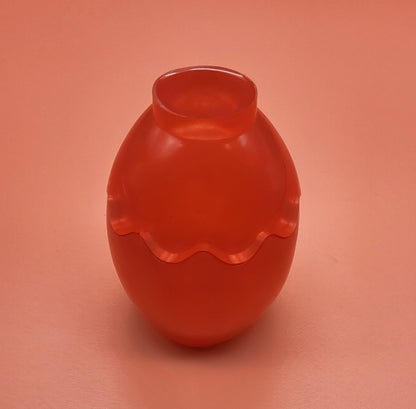 DÉCO BOITE 2 COQUILLES D'OEUF 3D POUR SAVONS, BOUGIES, BIJOUX, CACTUS…EN RÉSINE - DIVERS MODÈLES UNIQUES, ORIGINAUX & ARTISANAUX