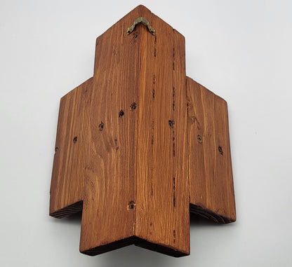 ÉTAGÈRE ANGLE INTÉRIEUR EN BOIS DE PALETTE + 1 TABLETTE - MODÈLE ÉCOLO ORIGINAL & UNIQUE