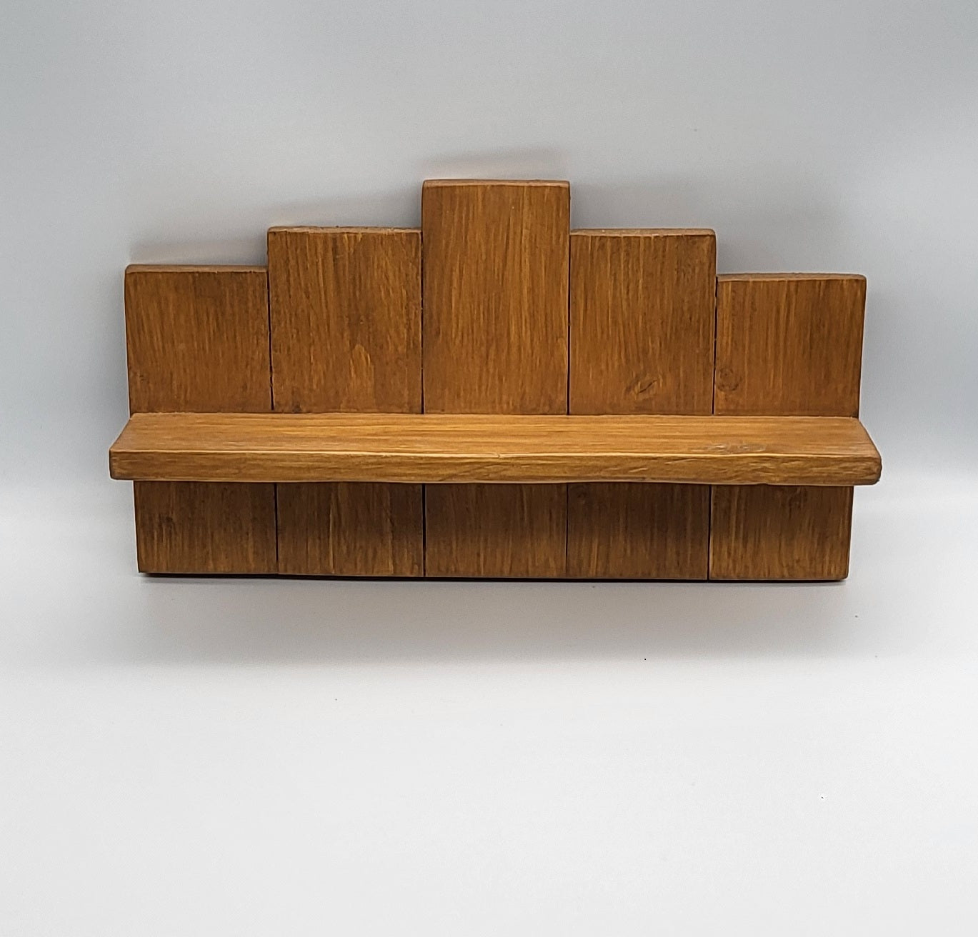 ÉTAGÈRE DÉCALÉE UNIQUE EN BOIS DE PALETTE + 1 TABLETTE - MODÈLE ÉCOLO & ORIGINAL