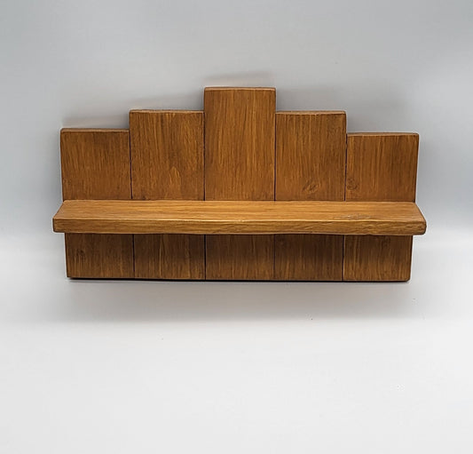 ÉTAGÈRE DÉCALÉE UNIQUE EN BOIS DE PALETTE + 1 TABLETTE - MODÈLE ÉCOLO & ORIGINAL