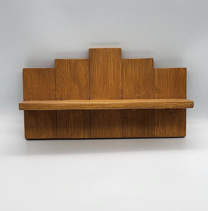 ÉTAGÈRE DÉCALÉE UNIQUE EN BOIS DE PALETTE + 1 TABLETTE - MODÈLE ÉCOLO & ORIGINAL