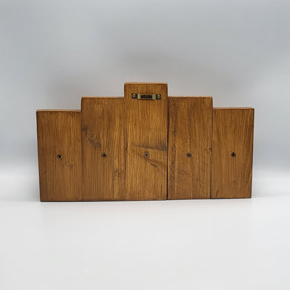 ÉTAGÈRE DÉCALÉE UNIQUE EN BOIS DE PALETTE + 1 TABLETTE - MODÈLE ÉCOLO & ORIGINAL