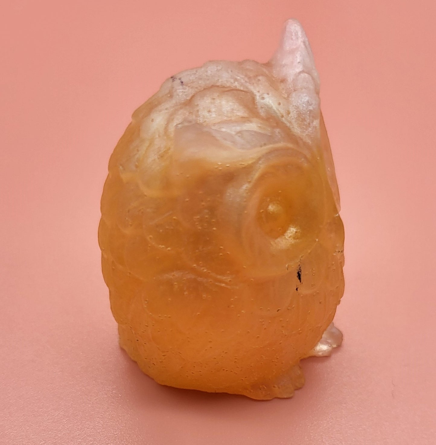 DÉCORATION HIBOU 3D RELIEFS EN RÉSINE - DIVERS COLORIS UNIQUES, ARTISANAUX & ORIGINAUX