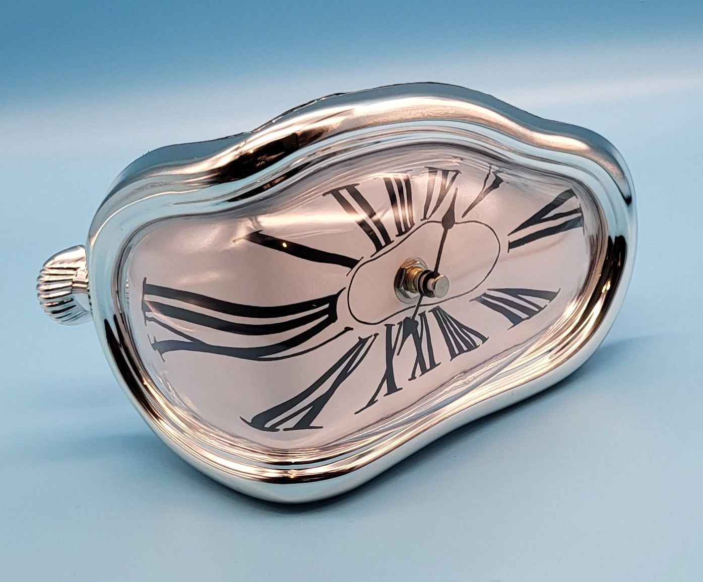 HORLOGE A POSER STYLE " MONTRE FORME DÉFORMÉE FONDUE " - DESIGN ORIGINAL & REALISTE