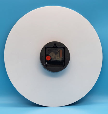 HORLOGE MURALE RONDE " 2 EN 1 " POSITIONS DE YOGA (asanas) - DESIGN ORIGINAL & ZEN