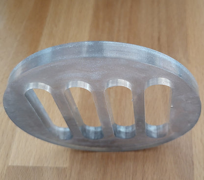 SUPPORTS À SAVONS FORME " PAILLASSE " RONDE " 2 en 1 " Collection « MIKA ! » - UNIQUES, ORIGINAUX & ARTISANAUX