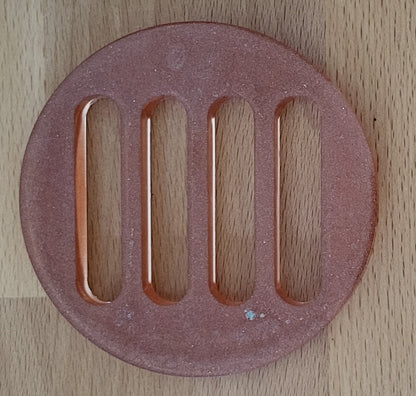 SUPPORTS À SAVONS FORME " PAILLASSE " RONDE " 2 en 1 " Collection « MIKA ! » - UNIQUES, ORIGINAUX & ARTISANAUX