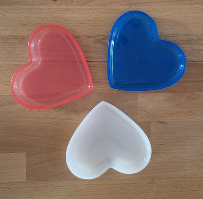 DÉCO COEUR 3D VIDE-POCHES & SUPPORT SAVONS EN RÉSINE - DIVERS MODÈLES UNIQUES, ORIGINAUX & ARTISANAUX