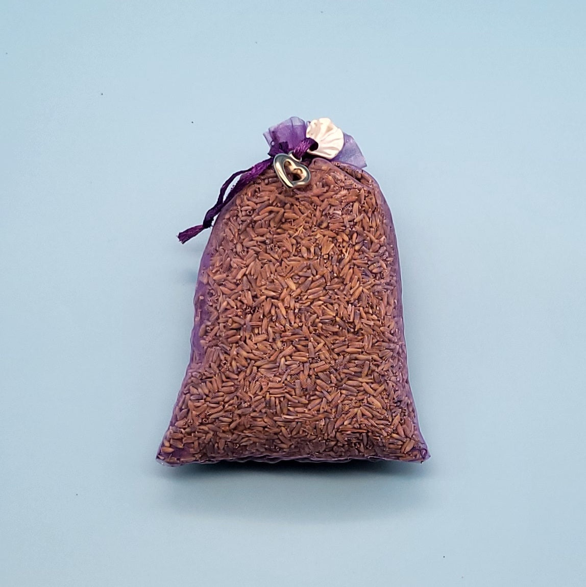 LAVANDE DE PROVENCE + GRAND SAC ORGANZA VIOLET – DÉCORATION ARTISANALE & LOCALE