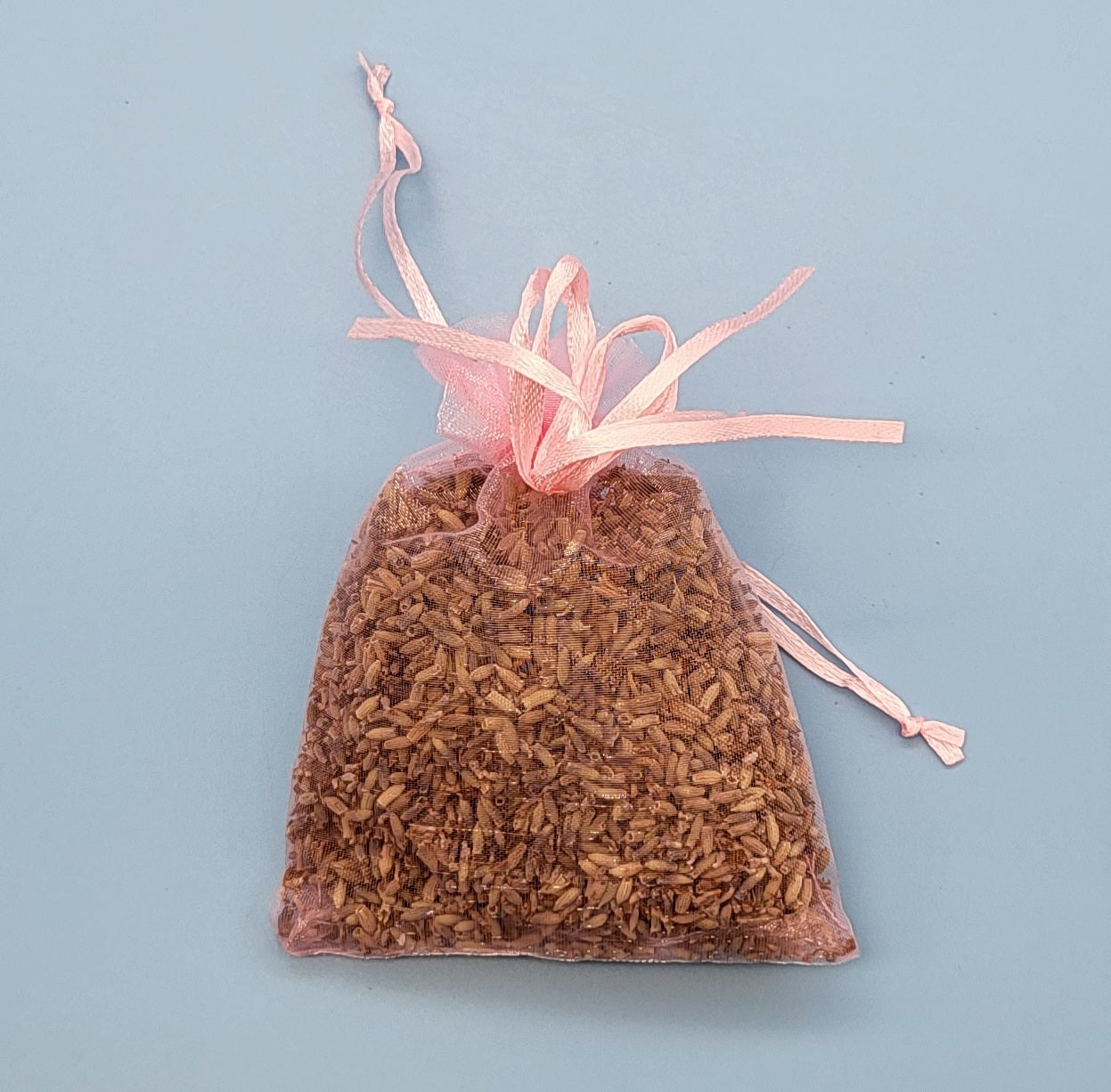 LAVANDE DE PROVENCE EN SAC D'ORGANZA ROSE OU BLEU AU CHOIX – DÉCORATION ARTISANALE & LOCALE