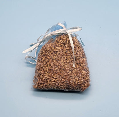 LAVANDE DE PROVENCE EN SAC D'ORGANZA ROSE OU BLEU AU CHOIX – DÉCORATION ARTISANALE & LOCALE