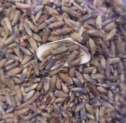 LAVANDE DE PROVENCE + GRAND SAC ORGANZA VIOLET – DÉCORATION ARTISANALE & LOCALE