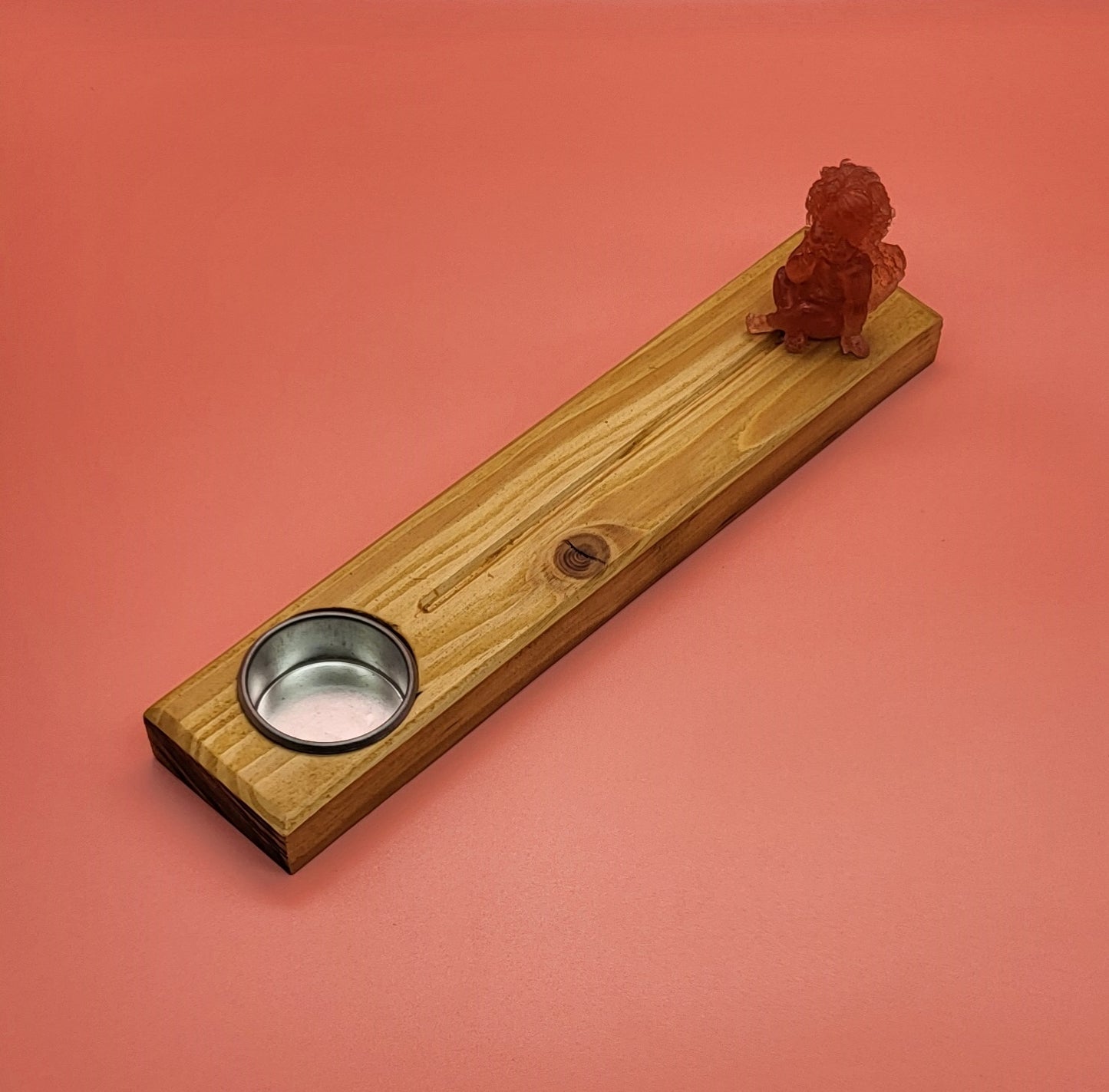 DIVERS SUPPORTS ENCENS " 3 en 1 " EN BOIS + COUPELLE MÉTAL BOUGIES & DÉCO RÉSINE 3D - UNIQUES, ORIGINAUX & ARTISANAUX