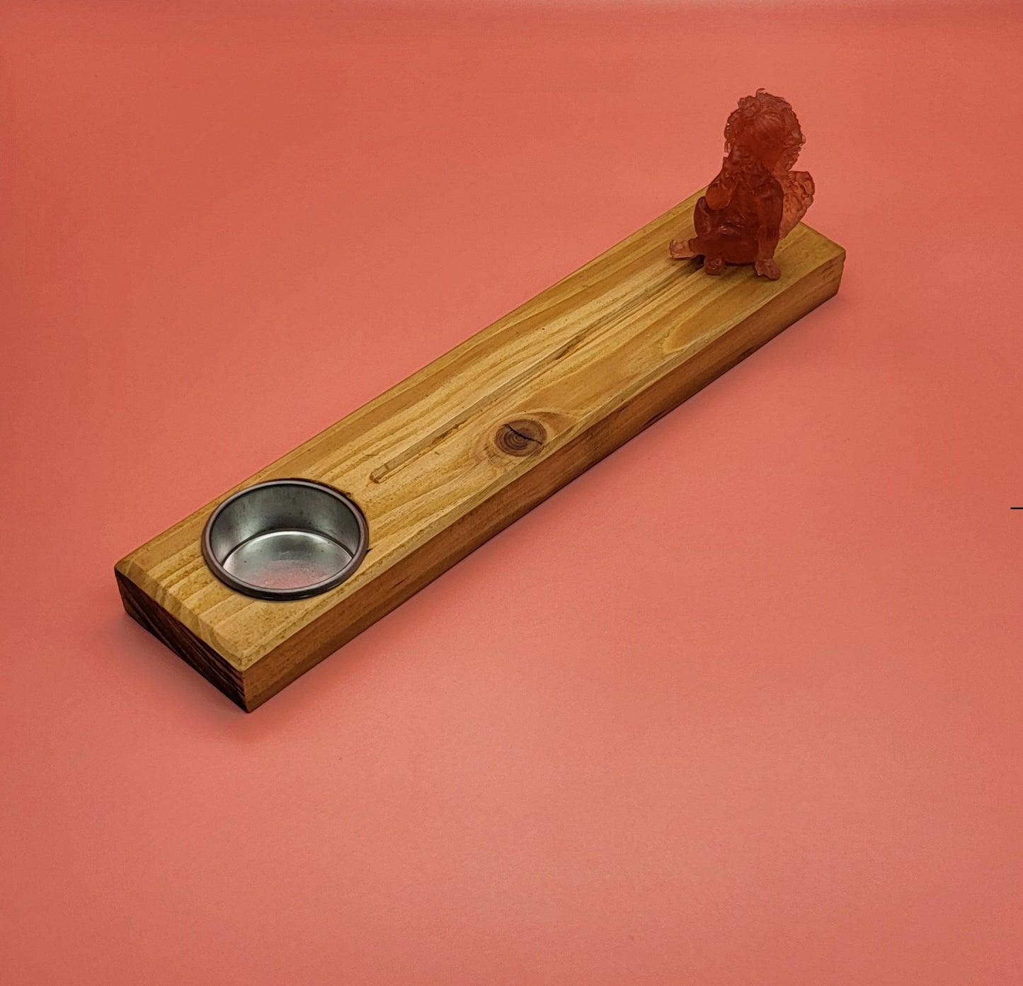 DIVERS SUPPORTS ENCENS " 3 en 1 " EN BOIS + COUPELLE MÉTAL BOUGIES & DÉCO RÉSINE 3D - UNIQUES, ORIGINAUX & ARTISANAUX