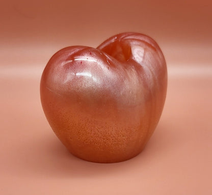 GRANDS CŒURS EN BOUGEOIRS, SUPPORTS À BOUGIES 3D RELIEFS EN RÉSINE AU CHOIX - DÉCORATIONS UNIQUES, ARTISANALES & ORIGINALES