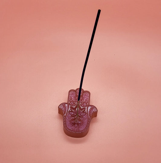 SUPPORTS A ENCENS MAIN DE FATIMA 2D RELIEFS - DÉCORATIONS ARTISANALES, UNIQUES & ORIGINALES AU CHOIX